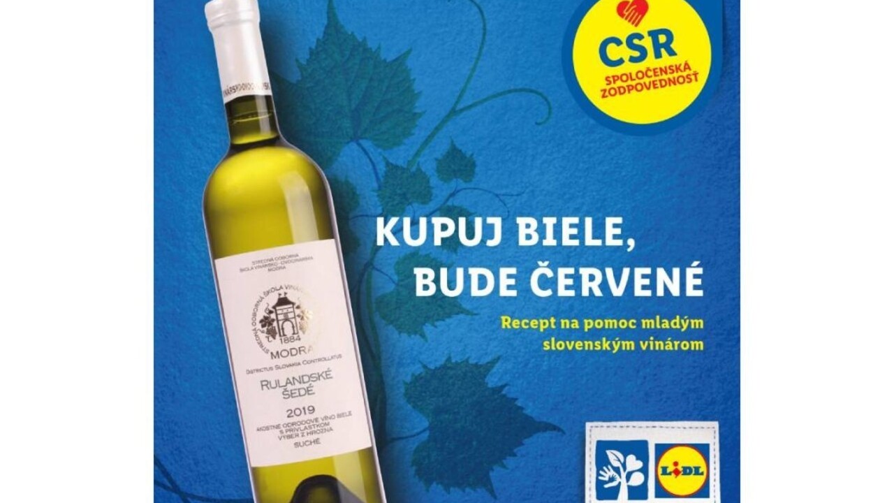 Lidl opäť podporí mladých slovenských vinárov