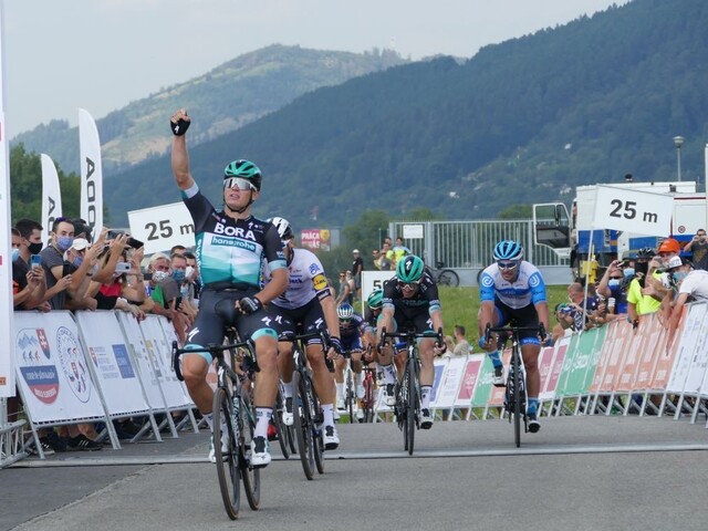Na Okolo Slovenska triumfoval Laas, presadil sa v hromadnom finiši