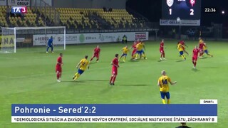 Sereď si udržala tretie miesto, v Žiari nad Hronom remizovala