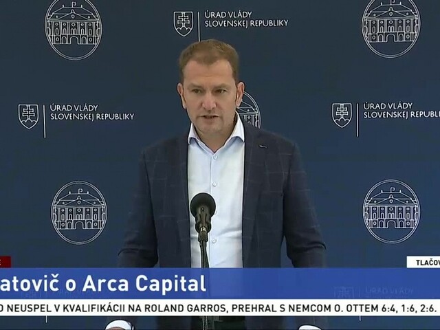 TB premiéra I. Matoviča o problémoch Arca Capital