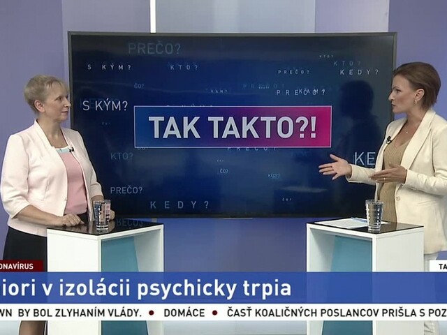 Seniori v izolácii psychicky trpia
