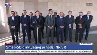 TB predsedu strany Smer-SD R. Fica o aktuálnej schôdzi v NR SR