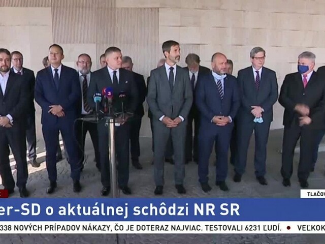 TB predsedu strany Smer-SD R. Fica o aktuálnej schôdzi v NR SR