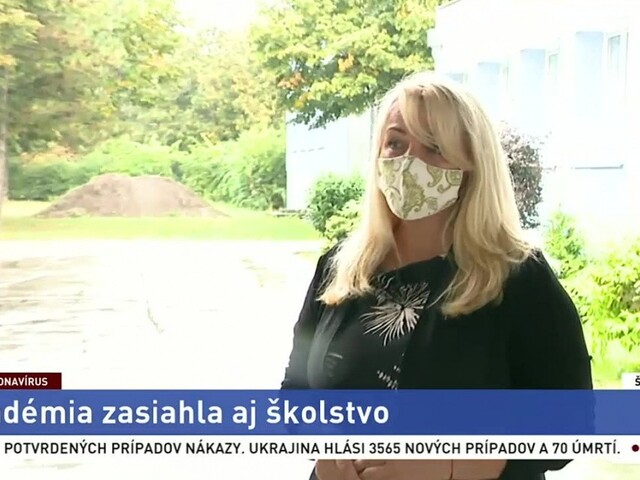 Riaditeľka E. Drgoňová o školstve počas pandémie koronavírusu