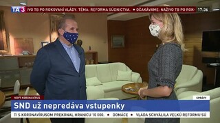 Riaditeľ SND P. Kováč o opatreniach na hromadných podujatiach