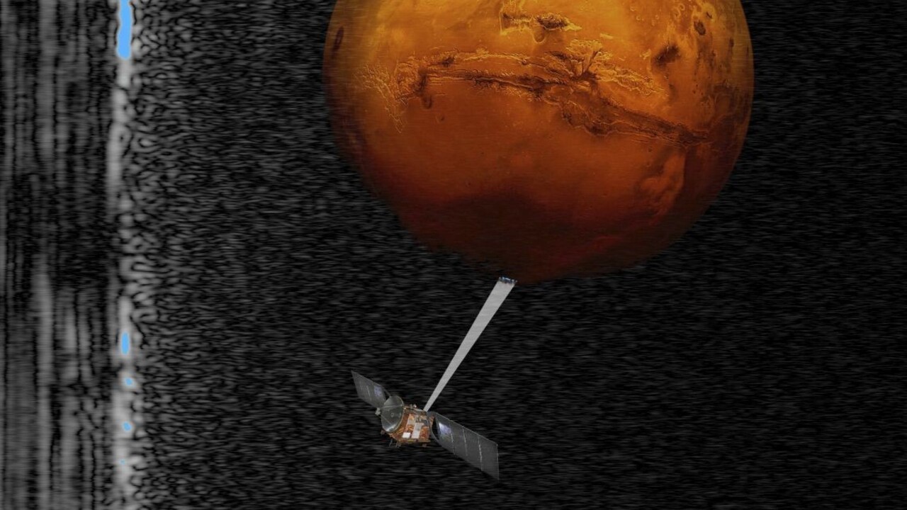 Pod pólom Marsu sú jazerá tekutej vody. ESA našla tri ďalšie