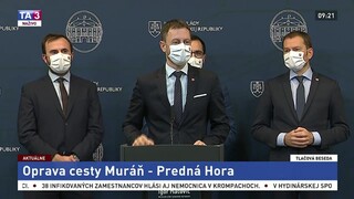 TB I. Matoviča a E. Hegera o oprave cesty Muráň - Predná Hora