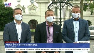 TB poslancov E. Tomáša, R. Rašiho a M. Šutaja Eštoka o situácii v športe