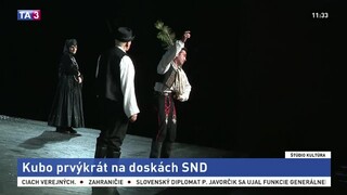 Kubo prvýkrát na doskách SND / Výstava Snívaj!? v GMB / Opera Aida opäť na doskách SND