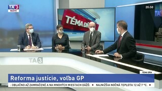 Núdzový stav a opatrenia v Trenčíne / Reforma justície a voľba GP