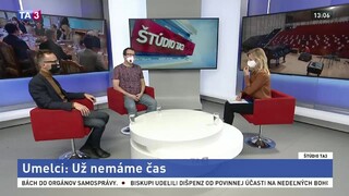 ŠTÚDIO TA3: P. Smolka a M. Hvorecký o problémoch kultúrneho priemyslu