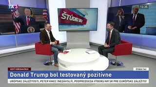 ŠTÚDIO TA3: Politológ B. Kováčik o Trumpovom pozitívnom teste