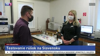 D. Rástočná Illová z VÚTCH o testovaní rúšok na Slovensku