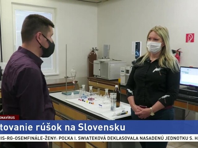 D. Rástočná Illová z VÚTCH o testovaní rúšok na Slovensku