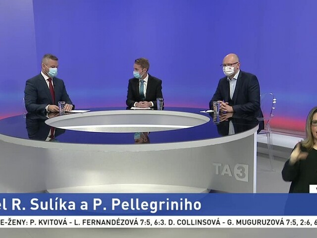 Duel R. Sulíka a P. Pellegriniho / Priority ministerstva obrany / Reformný plán pre reštart ekonomiky