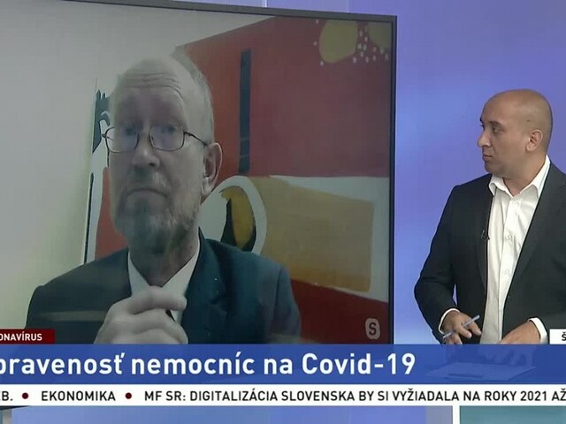 ŠTÚDIO TA3: Infektológ P. Jarčuška o pripravenosti nemocníc