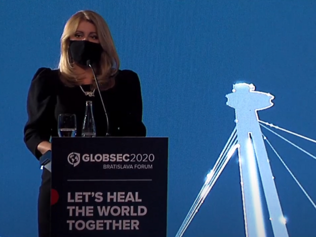 Čaputová vystúpila na Globsecu: Pandémia poskytla aj príležitosť