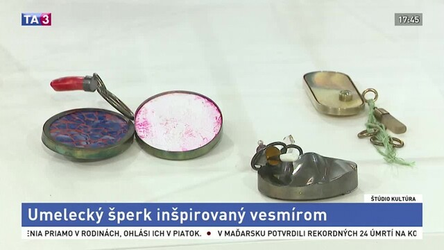 Milada Horáková v Modrom salóne SND / Umelecký šperk inšpirovaný vesmírom / Životným jubileom ukončil kariéru