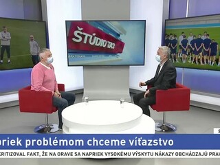ŠTÚDIO TA3: L. Molnár chce napriek problémom víťazstvo