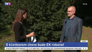 L. Miko zo Zastúpenia EK na Slovensku o klietkovom chove