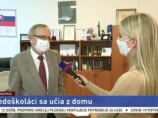 P. Sadloň o pripravenosti stredných škôl na dištančné vzdelávanie
