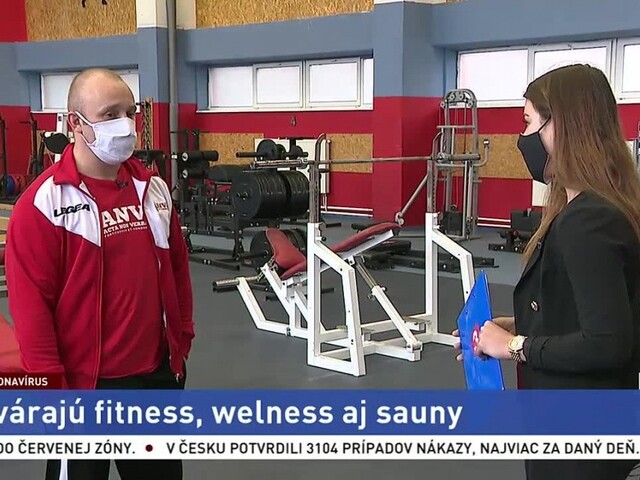 Majiteľ fitnesscentra B. Križák o nových podmienkach