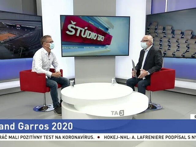 ŠTÚDIO TA3: Tréner Š. Čižmarovič o Roland Garros 2020