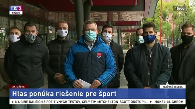 TB P. Pellegriniho a športových predstaviteľov o riešeniach pre šport