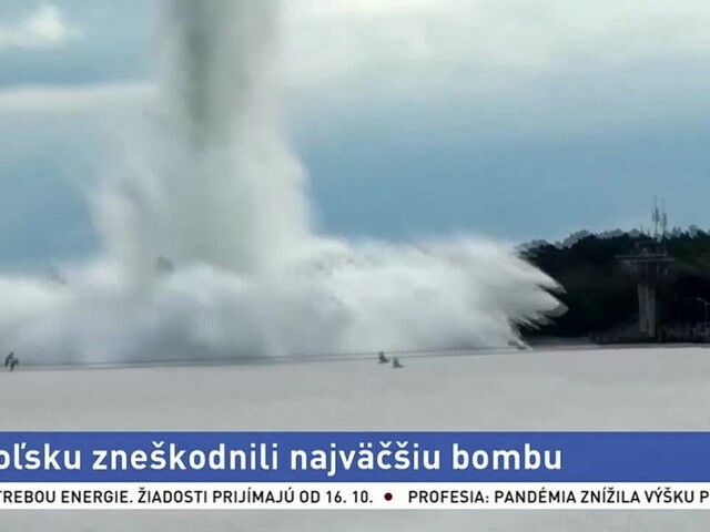 U susedov vybuchla vyše päťtonová bomba. Explóziu zachytili