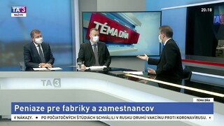 Peniaze pre fabriky a zamestnancov / Konflikt vo vláde