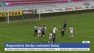 ViOn zvládol regionálne derby lepšie ako Nitra. Rozhodol Balaj