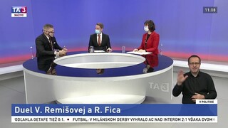 Duel V. Remišovej a R. Fica / Ohrozená kultúra a formy pomoci / Druhá vlna pandémie a rezervy štátu