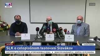 TB predstaviteľov Slovenskej lekárskej komory o celoplošnom testovaní