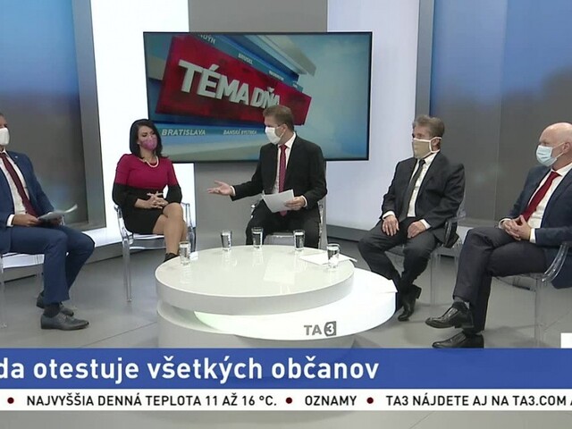 Vláda otestuje všetkých občanov