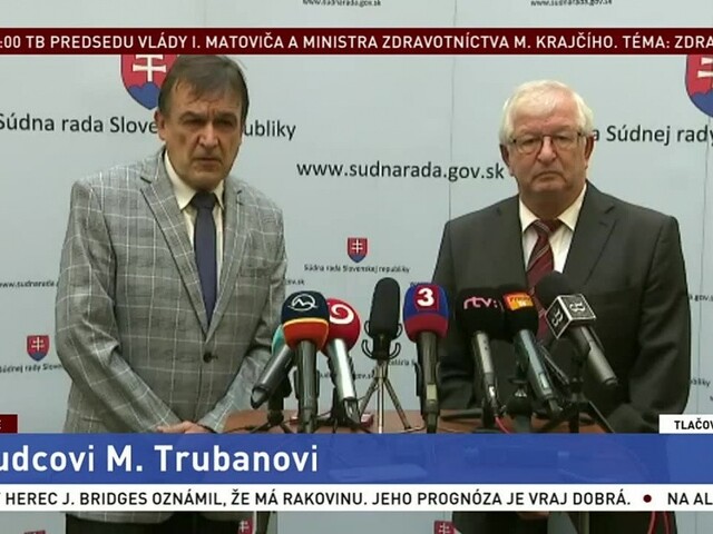 TB J. Mazáka a J. Hrubalu o disciplinárnom konaní proti sudcovi M. Trubanovi
