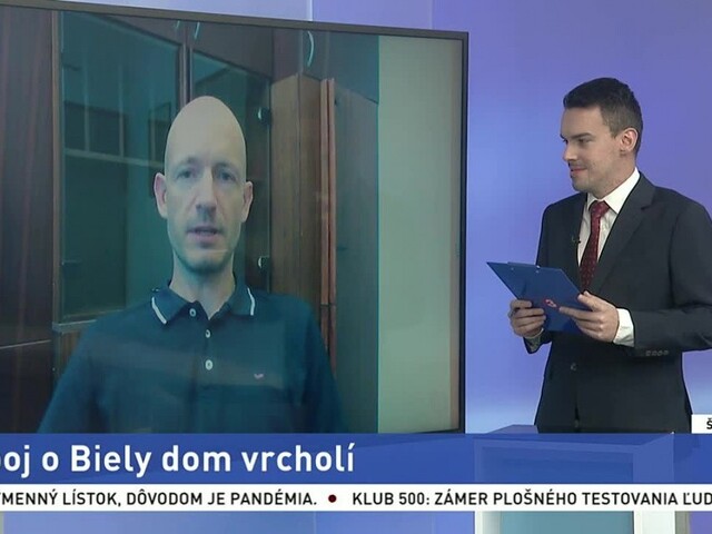 ŠTÚDIO TA3: Amerikanista J. Lepš o vrcholiacom súboji o Biely dom