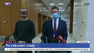 Brífing ministra A. Doležala aj o fungovaní letísk počas pandémie