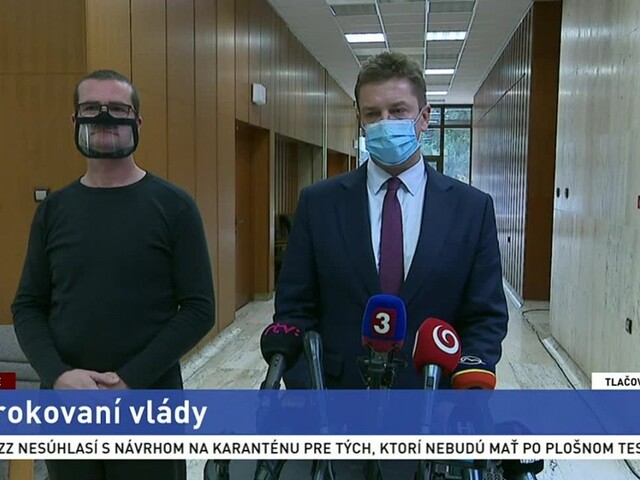 Brífing ministra A. Doležala aj o fungovaní letísk počas pandémie