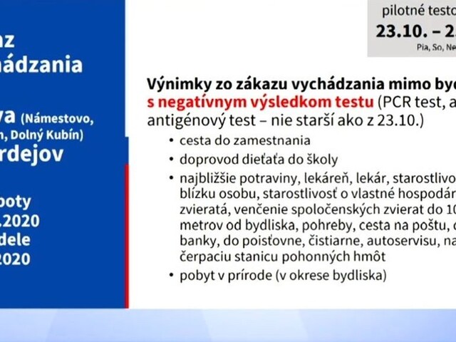 Zákaz vychádzania i zavreté školy. Pozrite si prehľad opatrení