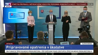 TB ministra B. Gröhlinga o pripravovaných opatreniach v školstve