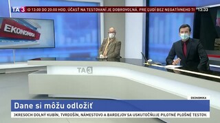 HOSŤ V ŠTÚDIU: Prezident AZZZ T. Malatinský o odklade daní