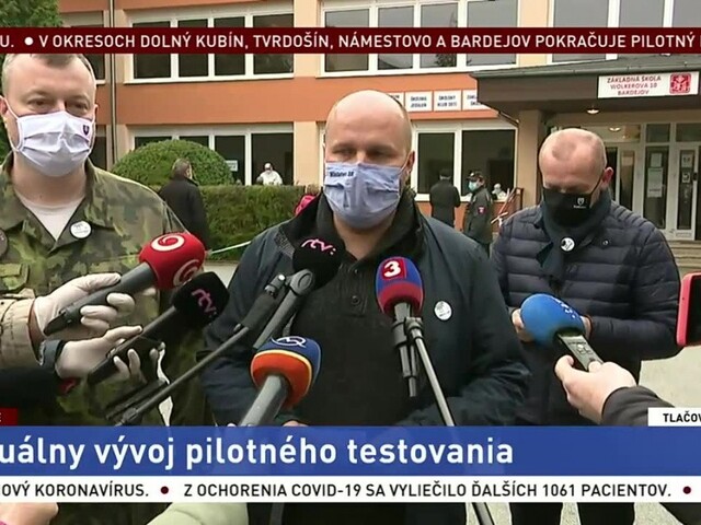 TB J. Naďa a M. Krajniaka o aktuálnom vývoji pilotného testovania