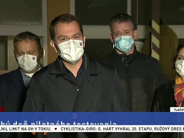 TB I. Matoviča a ďalších o druhom dni pilotného testovania