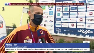 Atlét M. Tóth o svetovom výkone roka v Dudinciach