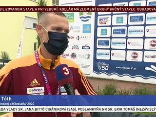 Atlét M. Tóth o svetovom výkone roka v Dudinciach
