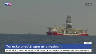 Turecko predĺži prieskum v spornej oblasti stredozemného mora
