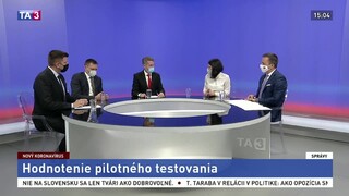 Je testovanie dobrovoľné? Koalícia a opozícia sa v TA3 nezhodli