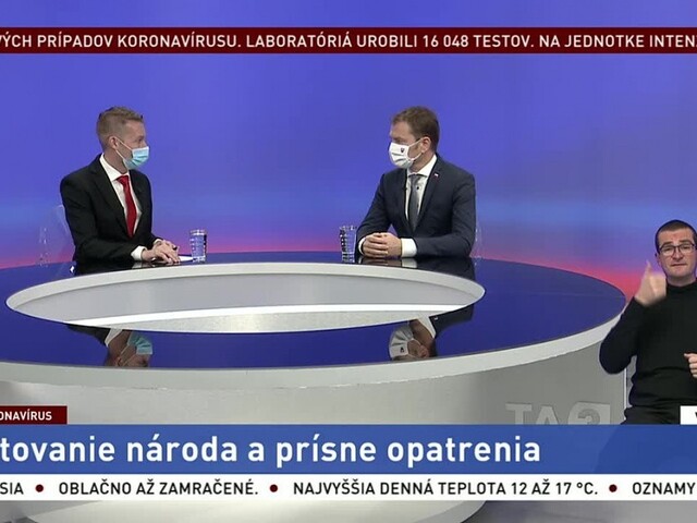 Testovanie národa / Slovensko v krízovom režime / Kritická situácia v Česku