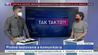 Plošné testovanie a komunikácia