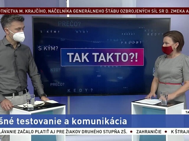 Plošné testovanie a komunikácia